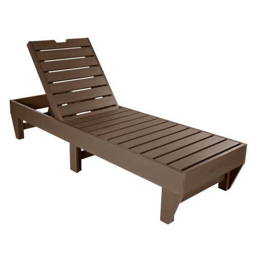 Sequoia Professional Aurora Chaise Lounge, Weathered Acorn